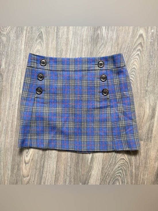 GAP Dresses & Skirts - Y2K Gap Plaid wool mini skirt
